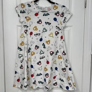Hanna Anderson disney mickey mouse ears tunic dress Size 140 US 10 Preowned READ
